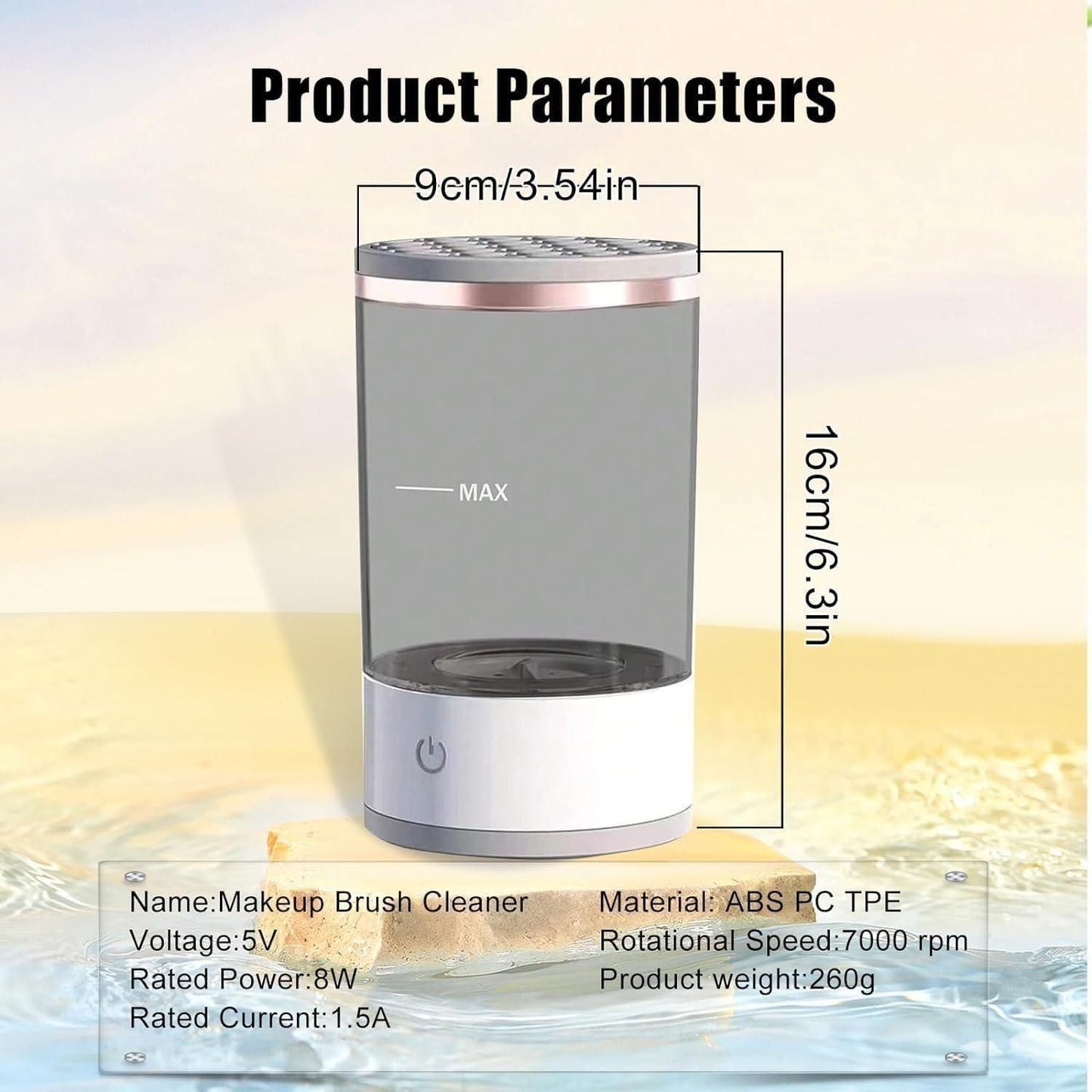 The Indian Arts | Make Up Brush Cleaner,Electric Brush Cleaner, USB Rechargeable Automatic Deep Cosmetic Cleaning Device – Buy the Best Makeup Tool