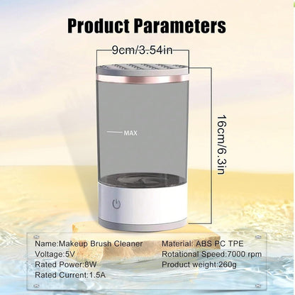 The Indian Arts | Make Up Brush Cleaner,Electric Brush Cleaner, USB Rechargeable Automatic Deep Cosmetic Cleaning Device – Buy the Best Makeup Tool