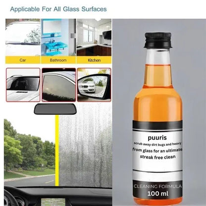 Glass Cleaning Agent Bottle