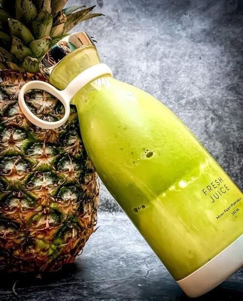 Portable Mini Blender for Fresh Juice – Compact Rechargeable Smoothie Maker by TheIndianArts